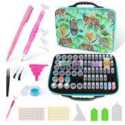 Diamond Painting - Tijger Opbergkoffer met Accessoires